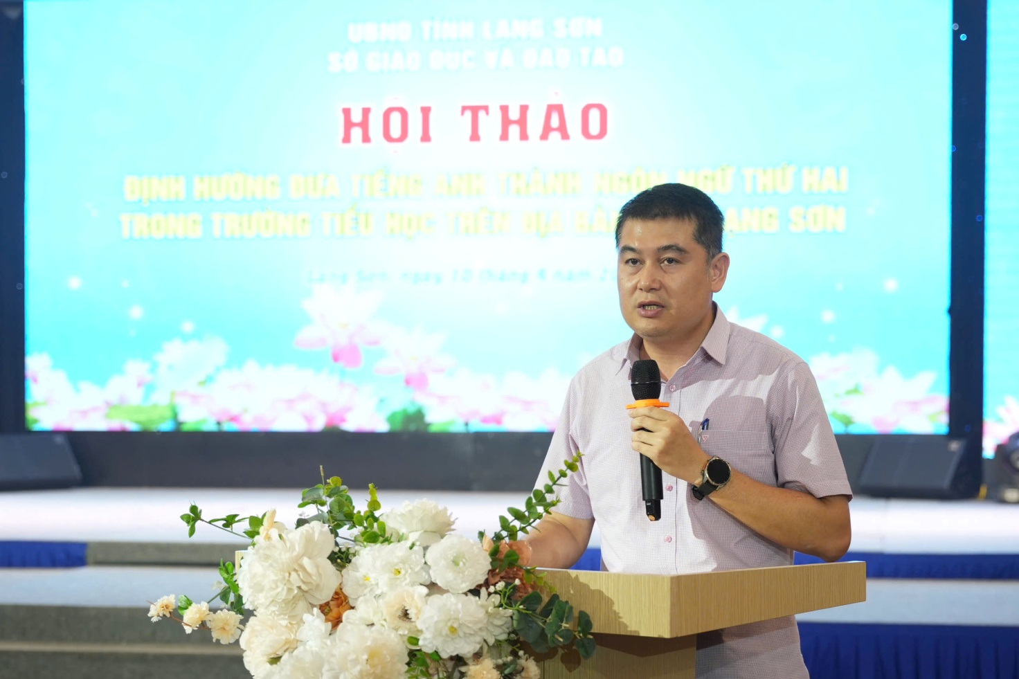 Hội thảo: Định hướng đưa tiếng Anh thành ngôn ngữ thứ hai trong trường tiểu học  trên địa bàn tỉnh Lạng Sơn