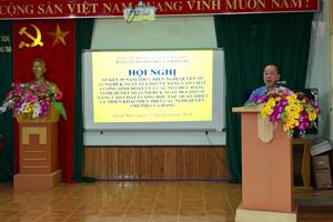 Sơ kết 05 năm thực hiện Nghị quyết số 11-NQ/ĐUK, Nghị quyết số  12-NQ/ĐUK của Đảng ủy Khối các cơ quan tỉnh Lạng sơn