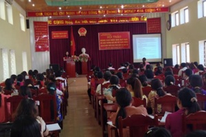 Hội thảo nâng cao hiệu quả dạy học mô hình trường học mới Việt Nam (VNEN) sau 02 năm thực hiện tại Cao Lộc