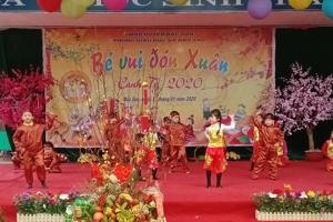 Bắc Sơn tổ chức Ngày hội trải nghiệm Bé vui đón xuân cho trẻ mầm non
