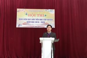 HỘI THI GIÁO VIÊN DẠY GIỎI CẤP TIỂU HỌC HUYỆN CAO LỘC NĂM HỌC 2019 – 2020