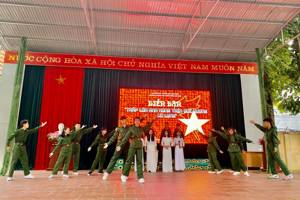 Trường THPT Việt Bắc tổ chức diễn đàn - Thắp lửa anh hùng trên quê hương Xứ Lạng - chào mừng kỷ niệm 75 năm ngày thành lập QĐND Việt Nam  22/12/1944 - 22/12/2019