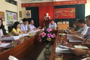 Kiểm tra công tác chuẩn bị tổ chức thi tuyển sinh lớp 10 và thi THPT quốc gia năm 2019