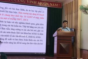 Sở Giáo dục và Đào tạo tổ chức Hội nghị triển khai nhiệm vụ giáo dục trung học năm học 2020 – 2021