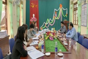 Kiểm tra tình hình thực hiện nhiệm vụ Giáo dục học kỳ II, năm học 2020-2021