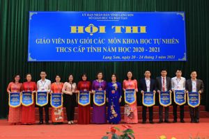 SỞ GIÁO DỤC VÀ ĐÀO TẠO TỔ CHỨC  HỘI THI GIÁO VIÊN DẠY GIỎI CÁC MÔN KHOA HỌC TỰ NHIÊN THCS CẤP TỈNH NĂM HỌC 2020-2021