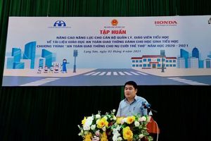 TẬP HUẤN NÂNG CAO NĂNG LỰC CHO CÁN BỘ QUẢN LÝ, GIÁO VIÊN VỀ “GIÁO DỤC AN TOÀN GIAO THÔNG CHO HỌC SINH TIỂU HỌC” NĂM HỌC 2020-2021