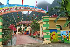 Tổ chức hoạt động đánh giá ngoài trường Mầm non xã Chiến Thắng,  huyện Bắc Sơn