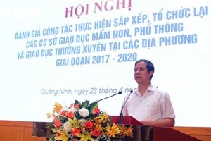 Sắp xếp, tổ chức lại các CSGD mầm non, phổ thông và giáo dục thường xuyên: Đảm bảo chất lượng, đáp ứng yêu cầu đổi mới