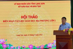 Hội thảo biên soạn tài liệu Giáo dục địa phương tỉnh Lạng Sơn lớp 2, Chương trình giáo dục phổ thông 2018