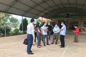 SỞ GDĐT LẠNG SƠN KIỂM TRA CÔNG TÁC XÂY DỰNG NÔNG THÔN MỚI NĂM 2021 TẠI HUYỆN LỘC BÌNH