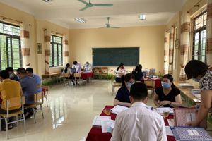 Tổ chức hoạt động đánh giá ngoài Trường Tiểu học Khuất Xá II,  huyện Lộc Bình