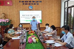 HỘI NGHỊ TRỰC TUYẾN ĐÁNH GIÁ ÔN TẬP LỚP CUỐI CẤP NĂM HỌC 2020 – 2021