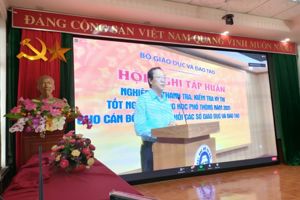 BỘ GIÁO DỤC VÀ ĐÀO TẠO TỔ CHỨC HỘI NGHỊ TRỰC TUYẾN TẬP HUẤN NGHIỆP VỤ THANH TRA, KIỂM TRA KỲ THI TỐT NGHIỆP THPT NĂM 2021