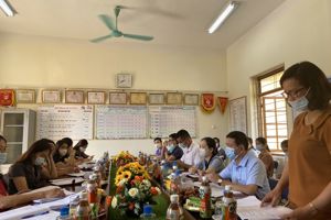 Tổ chức hoạt động đánh giá ngoài trường Mầm non xã Kháng Chiến huyện Tràng Định