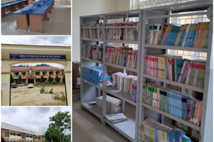 Bảo quản cơ sở vật chất, thiết bị trường học trong dịp hè  và chuẩn bị điều kiện phục vụ năm học 2021-2022