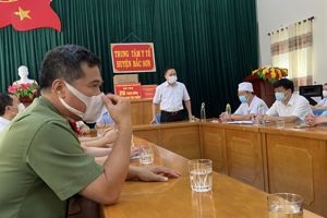 Kiểm tra công tác chuẩn bị Kỳ thi tốt nghiệp trung học  phổ thông năm 2021 và công tác phòng, chống dịch COVID-19  tại huyện Bắc Sơn và huyện Văn Quan