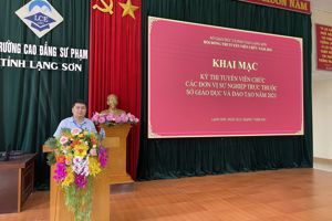 Sở GD&amp;ĐT Lạng Sơn: Tổ chức kỳ thi tuyển dụng viên chức các đơn vị sự nghiệp trực thuộc Sở GD&amp;ĐT năm 2021