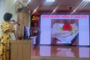 SỞ GIÁO DỤC VÀ ĐẠO TẠO TỔ CHỨC CÁC LỚP TẬP HUẤN SỬ DỤNG TÀI LIỆU GIÁO DỤC ĐỊA PHƯƠNG CHO GIÁO VIÊN THCS