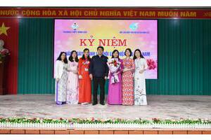 TRƯỜNG THPT BÌNH GIA TỔ CHỨC KỶ NIỆM  NGÀY PHỤ NỮ VIỆT NAM 20/10