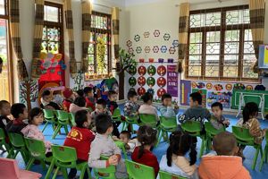 Kiểm tra công nhận đạt chuẩn quốc gia Trường Mầm non Thị trấn Đình Lập, huyện Đình Lập