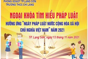 Công tác chỉ đạo triển khai thực hiện “Ngày Pháp luật nước Cộng hòa xã hội chủ nghĩa Việt Nam” của ngành Giáo dục và Đào tạo năm 2021