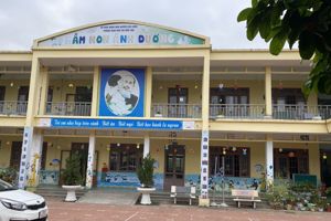 Kiểm tra công nhận tường Mầm non Ánh Dương, thị trấn Chi Lăng, huyện Chi Lăng đạt chuẩn quốc gia