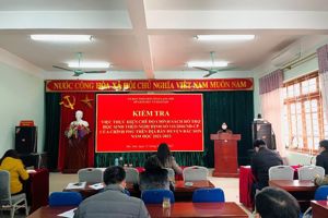 Sở Giáo dục và Đào tạo kiểm tra công tác thực hiện chính sách hỗ trợ học sinh theo Nghị định số 116/2016/NĐ-CP của Chính phủ trên địa bàn huyện Bắc Sơn năm học 2021-2022