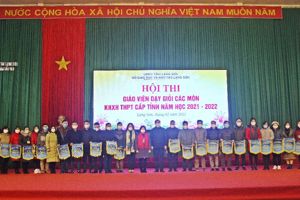 SỞ GIÁO DỤC VÀ ĐÀO TẠO TỔ CHỨC HỘI THI GIÁO VIÊN DẠY GIỎI CÁC MÔN KHOA HỌC XÃ HỘI THPT CẤP TỈNH NĂM HỌC 2021-2022