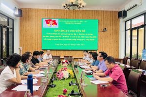 CHI BỘ TỔ CHỨC - THANH TRA - KHTC TỔ CHỨC SINH HOẠT CHUYÊN ĐỀ “TRÁCH NHIỆM NÊU GƯƠNG TRONG HỌC TẬP VÀ LÀM THEO TƯ TƯỞNG, ĐẠO ĐỨC, PHONG CÁCH HỒ CHÍ MINH VỀ Ý CHÍ TỰ LỰC, KHÁT VỌNG CỐNG HIẾN, XÂY DỰNG CƠ QUAN, ĐƠN VỊ VÀ TỔ CHỨC ĐẢNG TRONG SẠCH, VỮNG MẠNH”