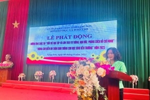 Lễ phát động Cuộc thi “Tuổi trẻ học tập và làm theo tư tưởng, đạo đức, phong cách Hồ Chí Minh” và “Tháng cao điểm an toàn giao thông cho học sinh đến trường” năm 2023