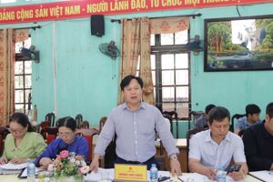 SỞ GIÁO DỤC VÀ ĐÀO TẠO KIỂM TRA, HỖ TRỢ CHƯƠNG TRÌNH MỤC TIÊU QUỐC GIA XÂY DỰNG NÔNG THÔN MỚI HUYỆN LỘC BÌNH NĂM 2023