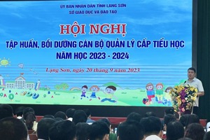BỒI DƯỠNG CÁN BỘ QUẢN LÝ CẤP TIỂU HỌC  NĂM HỌC 2023 – 2024