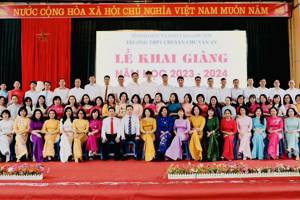 TỰ HÀO MÁI TRƯỜNG MANG TÊN THẦY GIÁO CHU VĂN AN