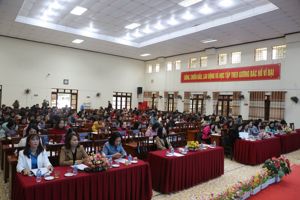 HỘI NGHỊ TẬP HUẤN CÔNG TÁC NỮ CÔNG, BÌNH ĐẲNG GIỚI VÀ KỸ NĂNG KIỂM SOÁT CẢM XÚC TRONG MÔI TRƯỜNG GIÁO DỤC NĂM 2023