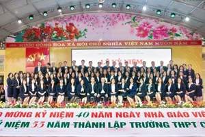 Trường THPT Cao Lộc - Chất lượng giáo dục ngày càng được nâng cao