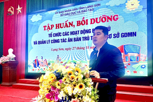 TẬP HUẤN, BỒI DƯỠNG TỔ CHỨC  CÁC HOẠT ĐỘNG BÁN TRÚ VÀ QUẢN LÝ CÔNG TÁC ĂN BÁN TRÚ TRONG CƠ SỞ GIÁO DỤC MẦM NON