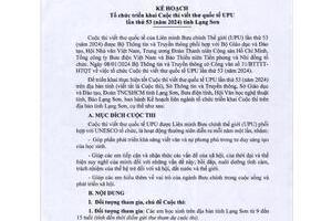 Kế hoạch, Thể lệ Cuộc thi viết thư quốc tế UPU lần thứ 53 (năm 2024) tỉnh Lạng Sơn