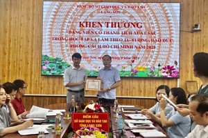 NGÀNH GIÁO DỤC VÀ ĐÀO TẠO TỈNH LẠNG SƠN ĐẨY MẠNH CÔNG TÁC TUYÊN TRUYỀN VỀ THÂN THẾ, SỰ NGHIỆP, TƯ TƯỞNG, ĐẠO ĐỨC, PHONG CÁCH HỒ CHÍ MINH