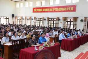 Công đoàn ngành Giáo dục tỉnh Lạng Sơn tổ chức Hội nghị chuyên đề  “Công đoàn đồng hành cùng thầy cô xây dựng trường học hạnh phúc”