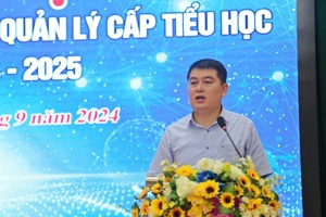 Bồi dưỡng cán bộ quản lý trường có lớp tiểu học năm học 2024-2025