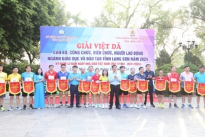Công đoàn ngành Giáo dục phối hợp với Sở Giáo dục và Đào tạo tổ chức Giải Việt dã cán bộ, công chức, viên chức, người lao động ngành GDĐT năm 2024