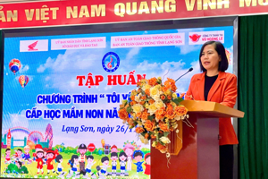 TẬP HUẤN TRIỂN KHAI CHƯƠNG TRÌNH “TÔI YÊU VIỆT NAM” CẤP HỌC MẦM NON NĂM HỌC 2024-2025