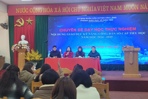 Hội thảo sinh hoạt chuyên đề tổ chức thực nghiệm dạy học nội dung giáo dục kỹ năng công dân số  cấp tiểu học