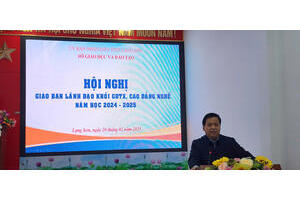 Hội nghị giao ban lãnh đạo khối giáo dục thường xuyên tỉnh Lạng Sơn: Nâng cao chất lượng giáo dục và đổi mới phương pháp giảng dạy