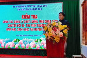 Kiểm tra công tác Quản lý chất lượng, ứng dụng CNTT, chuyển đổi số, Thư viện trường học năm học 2024-2025
