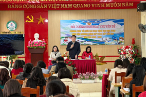 Sinh hoạt chuyên đề phương pháp tổ chức các hoạt động giáo dục STEM thực hiện Chương trình giáo dục phổ thông 2018 đối với cấp tiểu học