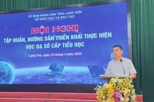 Tổ chức tập huấn hướng dẫn triển khai thực hiện Học bạ số cấp tiểu học