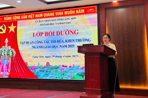 Tập huấn công tác thi đua khen thưởng ngành Giáo dục năm 2025