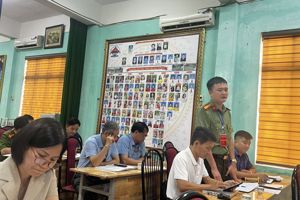 KIỂM TRA CÔNG TÁC CHUẨN BỊ  TỔ CHỨC THI TỐT NGHIỆP THPT NĂM 2025 TRÊN ĐỊA BÀN  HUYỆN HỮU LŨNG, CHI LĂNG